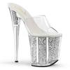 Pleaser - FLAMINGO801G Mules à talons - Chaussures de pole dance - Noir Product image
